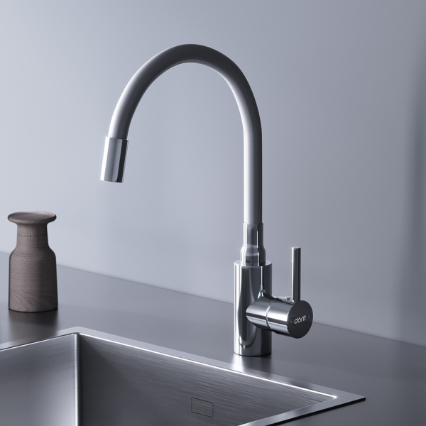 Смеситель для кухни с гибким изливом Dorff Logic, D3007633
