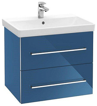 Тумба под раковину Villeroy&Boch Avento A88900B2, синяя