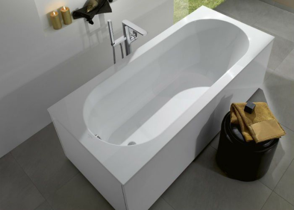 Квариловая ванна Villeroy&Boch Oberon 160x75 UBQ160OBE2V-96