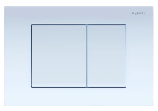 KDI-0000009 (001A) Панель смыва Белая (клавиши квадрат)