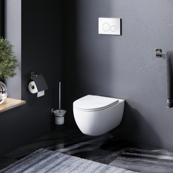 Комплект 4 в 1 AM.PM Awe (унитаз, инсталляця, сиденье, клавиша Белая), IS49001.111700