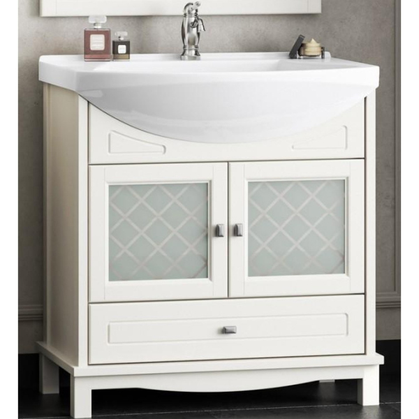 Тумба для комплекта Opadiris Омега 75 cлоновая кость