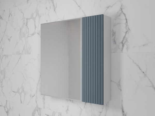 Зеркальный шкаф Style Line «Стокгольм» 70 см графит софт, ЛС-00002323