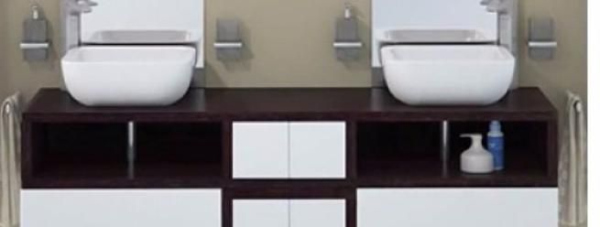 Тумба под раковину Акватон Интегро 160 (1A144001INH10) венге шпон