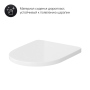 Унитаз-компакт AM.PM Spirit V2.0, C708600WH
