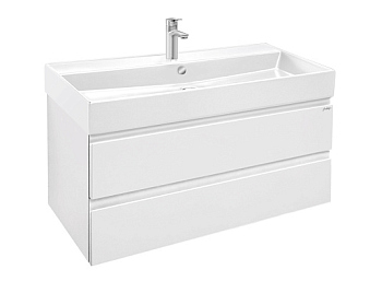 Тумба без раковины Jacob Delafon Madeleine 100 EB1318-J5, белый глянец