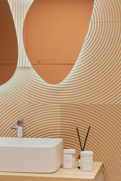 Зеркало ABBER Teil AG6503S с подсветкой, бесконтактный выключатель, диммер