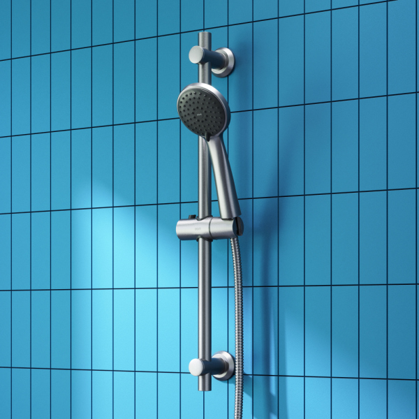 Душевой гарнитур Dorff Logic D0103000SS Нержавеющая сталь