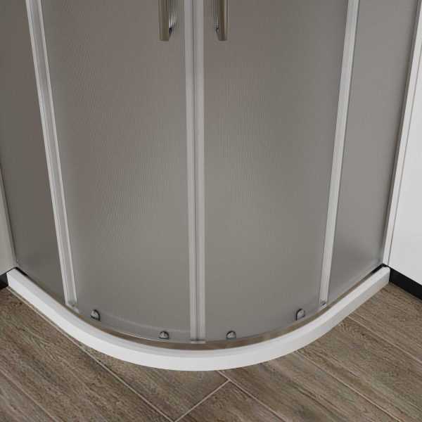 Душевой уголок Vincea City VSQ-5CT900MT, 900*900, хром, стекло текстурное