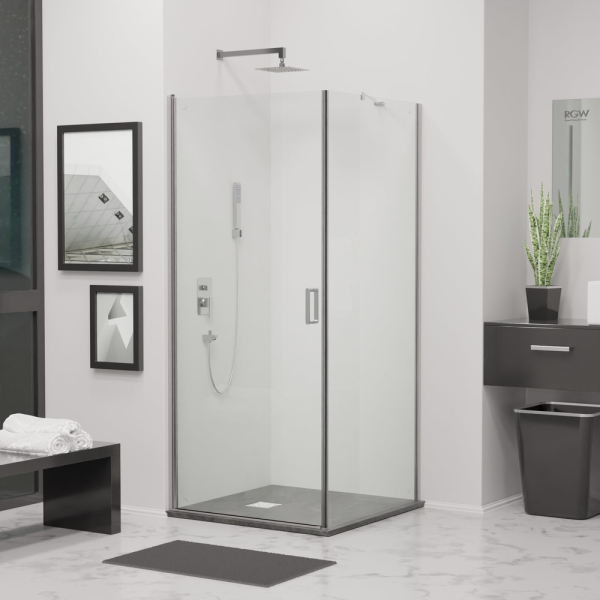 Душевой уголок RGW LE-34 (LE-03 + Z-14), 06123469-11, Хром, 60* 90*195