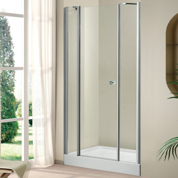 Душевая дверь в нишу Cezares Triumph-B-13-40+60/30-C-Cr-L