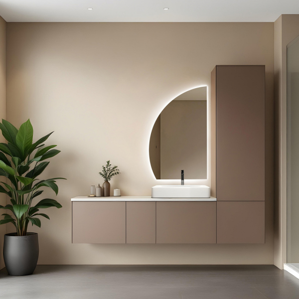 Зеркало ABBER Teil AG6504SR с подсветкой, бесконтактный выключатель, диммер