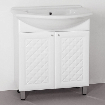 Тумба для комплекта Style Line Канна 75 Люкс, белая