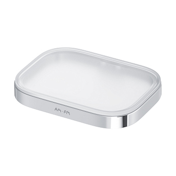 Стеклянная мыльница с держателем AM.PM Func, A8F34200