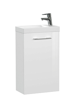 Тумба с раковиной Cersanit Lara 64228 со смесителем и сифоном