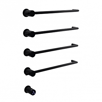 Полотенцесушитель электрический ABBER Charme AH4004MB черный матовый