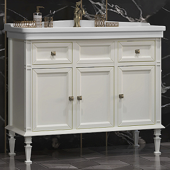 Тумба без раковины Opadiris Кантара 105 00-00003690 Слоновая кость