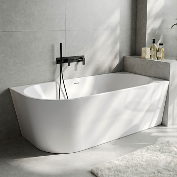 Акриловая ванна ABBER AB9502-1.4 R белая