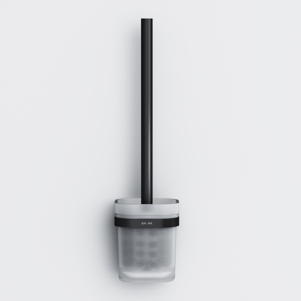 Стойка с туалетной щеткой, черный AM.PM Func, A8F33322