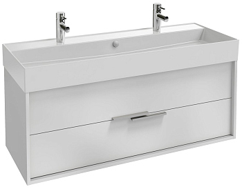 Тумба без раковины Jacob Delafon Vivienne 120 EB1669-J5-J5, белый глянец