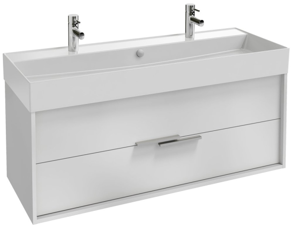 Тумба без раковины Jacob Delafon Vivienne 120 EB1669-J5-J5, белый глянец