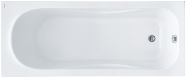 1.WH30.2.357 ТЕНЕРИФЕ 160х70 ванна акриловая прямоугольная белая