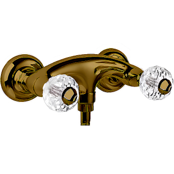 ATLANTIS-DS-02-Sw Смеситель для душа, бронза, ручки Swarovski
