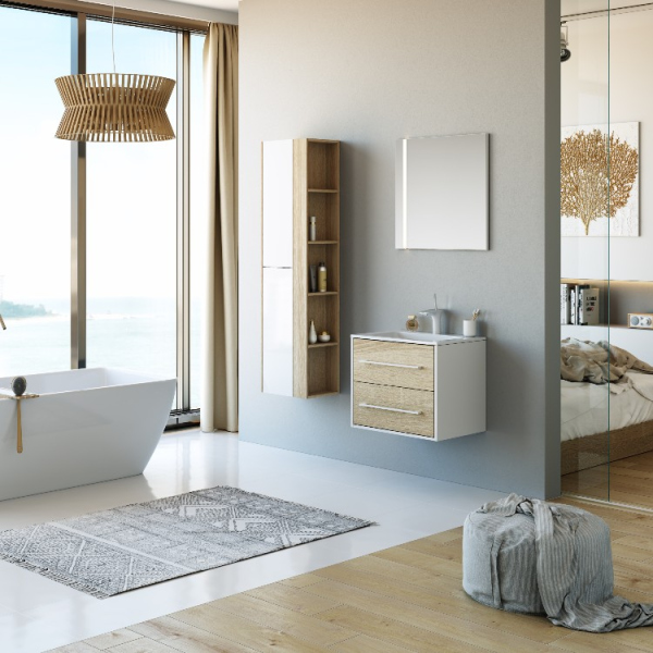 Подвесная тумба без раковины AQWELLA 60см., Mai.01.06