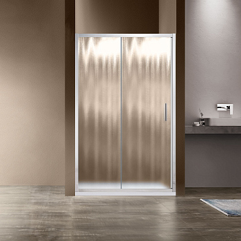 Душевая дверь Vincea Garda VDS-1G115CH, 1150, хром, стекло шиншилла