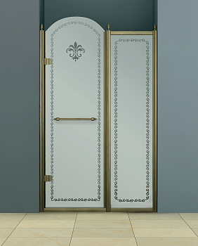 Душевая дверь в нишу Cezares Retro-B-11-100-CP-Cr-R