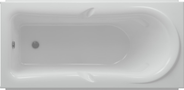Акриловая ванна Акватек Леда слив слева