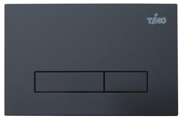 Кнопка смыва TIMO INARI 250x165 matt black (FP-003MB)