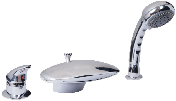 Смеситель Boheme Niagara 389 на борт ванны