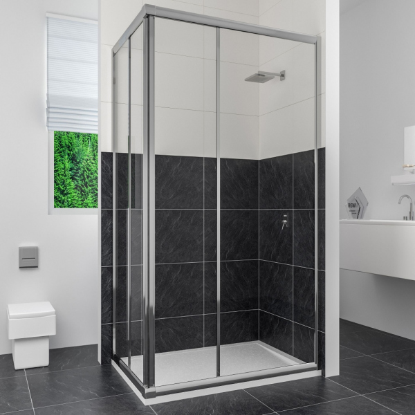 Душевой уголок RGW Classic CL-42 90x100x185 стекло прозрачное