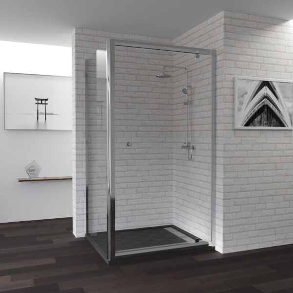 Душевой уголок RGW Passage PA-43 (760-810)x1000 стекло чистое