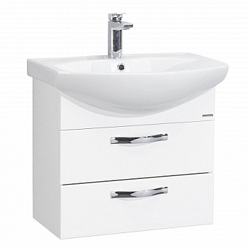 Тумба под раковину Акватон Ария 50 цвет Белый 1A140001AA010