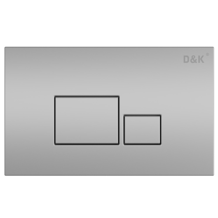 Клавиша смыва D&K матовый хром Quadro (DB1519002)