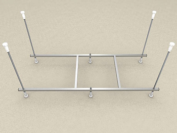 Сборный каркас для ванны Aquatek Ника 160 KAR-0000032