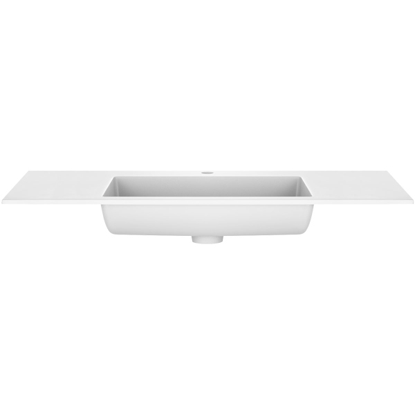 Раковина Vincea VCB-13100W из искусственного камня, цвет белый