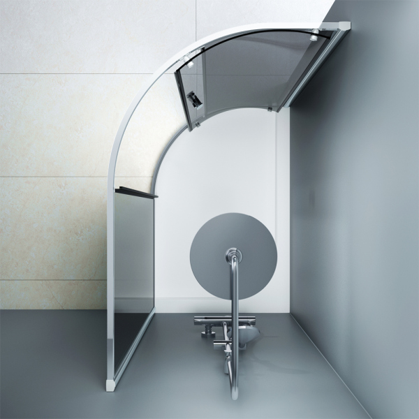 Душевое ограждение 120x80 см, без поддона AM.PM Like, W83G-302U120CG64