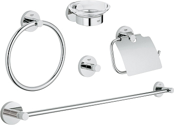 Набор аксессуаров (5 предметов) Grohe Essentials 40344001
