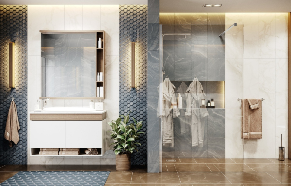 Душевая перегородка Ambassador Waik-in 15031101 (900x2000)