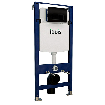 Инсталляция Iddis Optima Home OPH00MBi32K для унитаза с Черной клавишей смыва