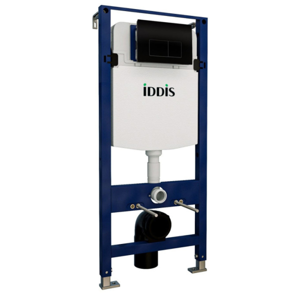 Инсталляция Iddis Optima Home OPH00MBi32K для унитаза с Черной клавишей смыва