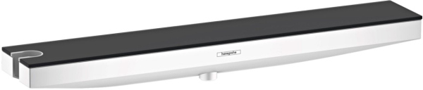 Шланговое подключение Hansgrohe Rainfinity Porter 500 26843700 с полкой и держателем