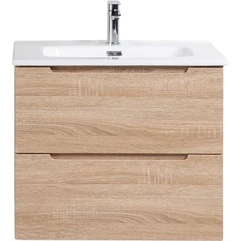 Belbagno База под керамическую раковину подвесная с двумя выкатными ящиками, ETNA-600-2C-SO-WO-P