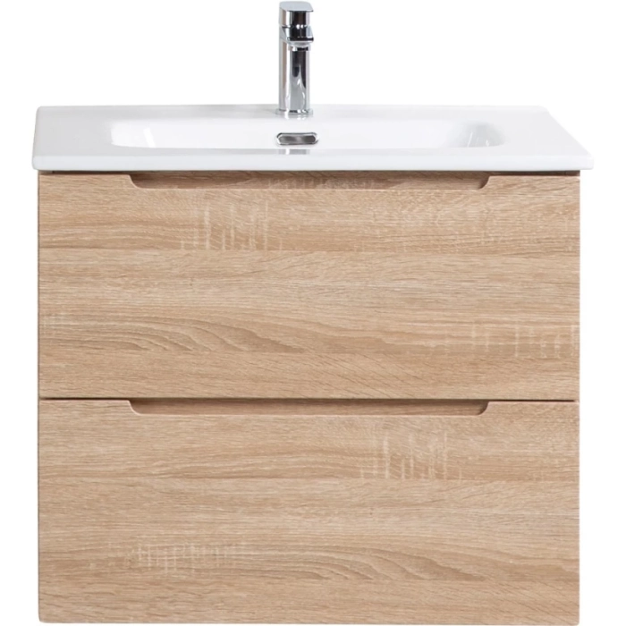 Belbagno База под керамическую раковину подвесная с двумя выкатными ящиками, ETNA-600-2C-SO-WO-P
