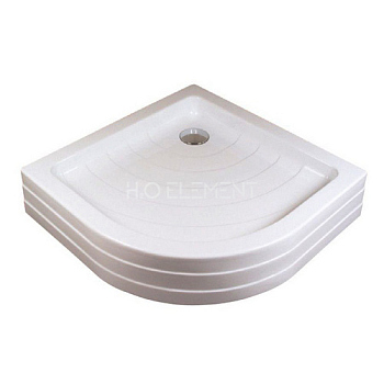 Душевой поддон полукруглый ЛУЧ (h3,5), 16180499-21