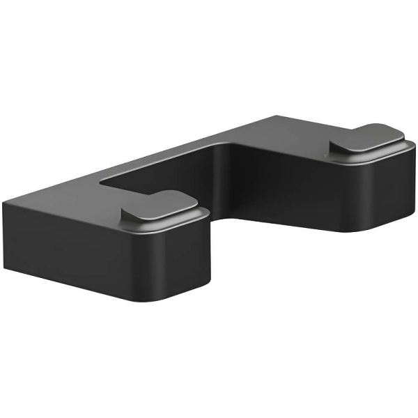 Крючок двойной TD 100.20 черный