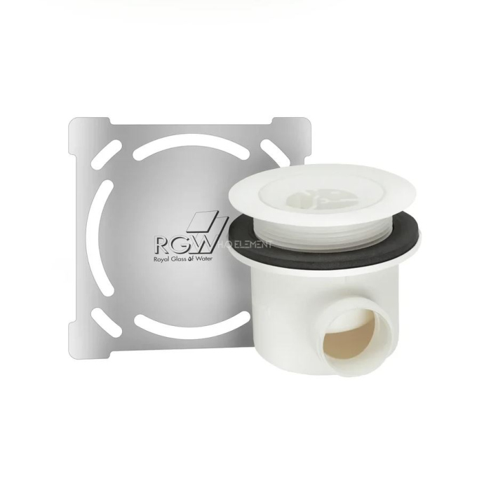 Сифон для душевых поддонов RGW A-048 Белый 90 мм, 36241148-03